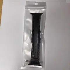 Apple Watch レザー バンド ブラック 42/44/45/49mm