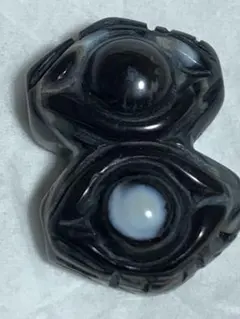 二眼龍眼天珠