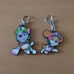 PAW Patrol キーホルダー 2個セット