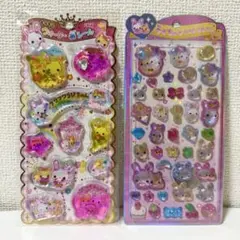 フワフワらびちゃん　キラキラウォーターインシール　うるちゅるPOPSEAL