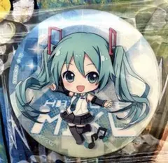 【未開封】　初音ミク　キラキラ　缶バッジ　ボカロ　プロセカ　ピアプロ