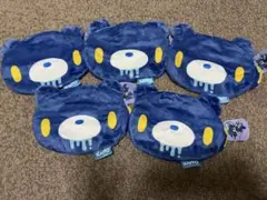 初音ミク グルーミー ふわふわフェイスポーチ ガチャ　KAITO