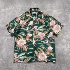 【KAMEHAMEHA】 Moonlit Bloom Aloha Shirtのサムネイル