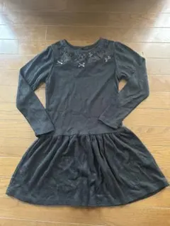 マザウェイズ　 黒 長袖 ワンピース　140