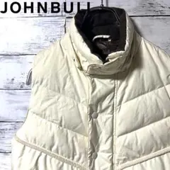 【希少商品】ジョンブル　ダウンベスト　裏地カモフラ　フリーサイズ　C543のサムネイル