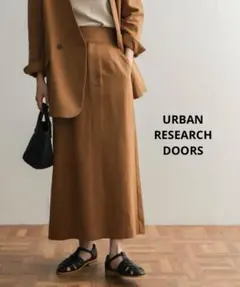 コットンリネングルカスカート ¥9,350 DOORSのサムネイル