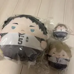 ハイキュー！！　くじメイト　ぬいくじ 梟谷　木葉秋紀　赤葦京治