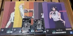 チェンソーマン　一番くじ　H賞　クリアポスター　アクスタ　7点セット