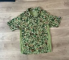 Champion リバース ウィーブ カモフラージュ ポケット ポロシャツ L 