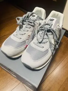 New Balance ML574 グレー スニーカー　28