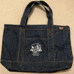 スヌーピー SNOOPYChocolat 倉敷限定 デニムトートバッグ