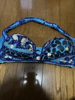 ベリーダンスセットアップ 青系