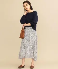 ビューティ&ユースユナイテッドアローズ　レオパードスカート