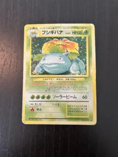 ポケモンカード 旧裏 フシギバナ 第1弾拡張パック holo キラ フシギバナ ☆ 第1弾拡張パック 旧裏 LV.67 キラ ☆マークあり - メルカリ