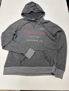 Hollister グレー フード付きパーカー
