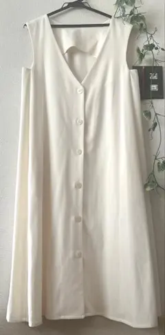 スコットクラブ系列　ラディエイト　RADIATE ノースリーブワンピース　ジレ