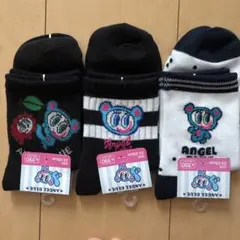 エンジェルブルー　ソックス3足セット