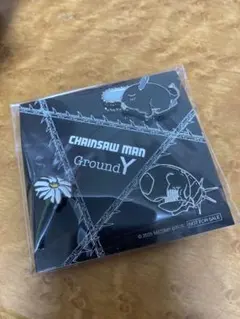 groundY チェンソーマン コラボ　ノベルティ　ピンバッジ 新品未開封 groundY チェンソーマン コラボ ノベルティ ピンバッジ 新品未開封