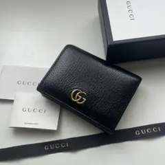 440 極上美品 GUCCI グッチ マーモント 2つ折り財布のサムネイル