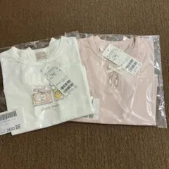 【タグ付き新品未使用】petitmain 半袖Tシャツ 2枚 90