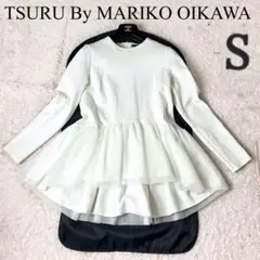 美品✨ケイトスペード カシュクールシフォンワンピース 小花柄 リボン