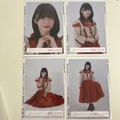 櫻坂46 森田ひかる 小林由依卒業コンサート　赤衣装　コンプ　生写真