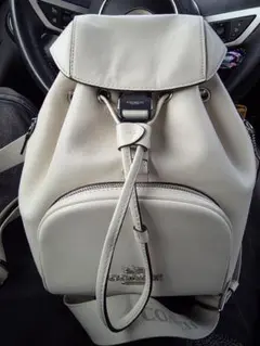 コーチ COACH リュックサック ペース バックパック 白 CR100