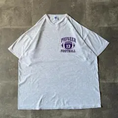 90s RUSSELL ATHLETIC プリントTシャツ 3XL 灰 A458