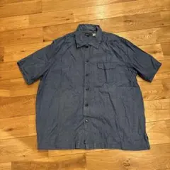 Levi's Made & Crafted 半袖シャツ ブルー Lのサムネイル