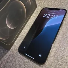 iPhone12 Pro Max Gold 256GB 本体 元箱付き　美品