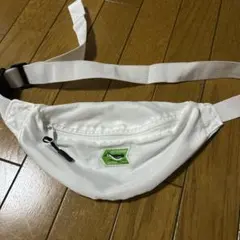 シロハラクイナ　ホワイト ボディバッグ JUST RUNNING