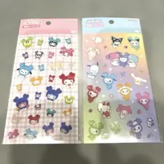 サンリオ TWICEコラボ◎透明シートシール◎2種セット