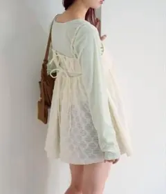Kastane♡フラワージャガードチュニックのサムネイル