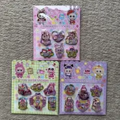 ラブブ Labubu ウォーターシール ボンボンドロップ 立体 ぷくぷく シール