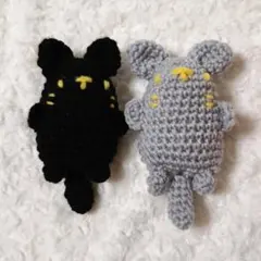 ネコちゃん ハンドメイド 編みぐるみ あみぐるみ 猫