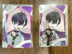 にじさんじ　7周年記念グッズ　ランダムチェキ風カード　佐伯イッテツ　2枚セット