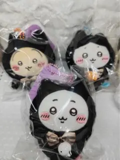 ちいかわ 黒猫のマスコット 3体セット　新品未開封