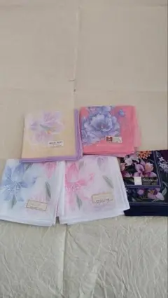 新品未使用HANAEMORI 他ハンカチ 5枚セット