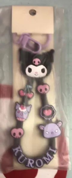 サンリオ大賞応援グッズ　ラバーコードキーホルダー　クロミ