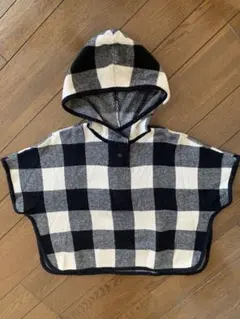 値下　ZARA フード付きポンチョ　2y 3y