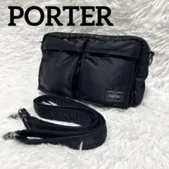 【極美品】PORTER タンカー 2WAY ショルダー コンパクト クロスボディ