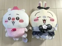 【新品タグ付・2点セット】ちいかわ 超まじかる & 妖精なBIGぬいぐるみ