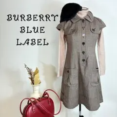 BURBERRY BLUE LABEL｜ホース刻印ミニワンピース