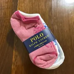 【新品】Polo Ralph Lauren キッズ靴下 6足セット 4-6X