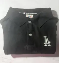 MLB Los Angeles Dodgers ポロシャツ ブラックのサムネイル