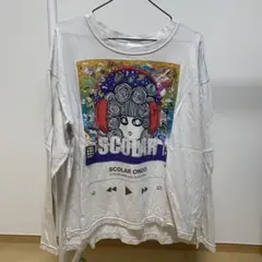 【Scolar】長袖Tシャツ カラフルグラフィック