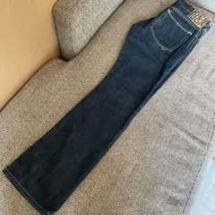 ゲルガ GERUGA　ブーツカット　W29　日本製　ローライズ　ドーナツボタン