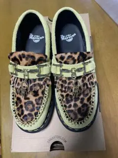 Dr. Martens スエード＋レオパード柄 ローファー>かおりん様専用