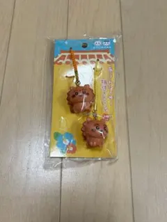 ちいかわ　あうんシーサー 根付ストラップ2個セット