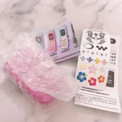 本当に録音再生！　なつかしのガラケーマスコット＋　サファイアピンク　ガチャ